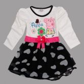 VESTIDO PEPPA BOLINHA