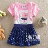 VESTIDO PEPPA BOLERO